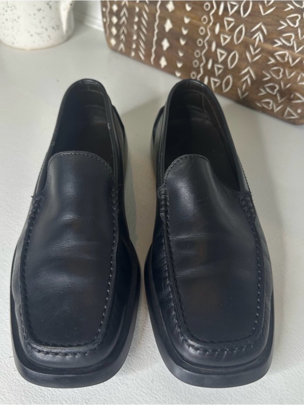 Tod’s Italian Leather Loafers - Womens 10.5 EU size 41 41.5 - Picture 2 of 7